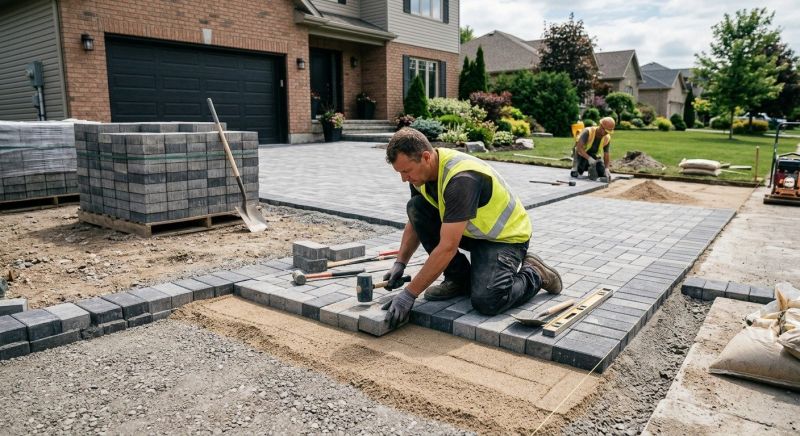 Clay Pavers Installation in Norwalk, CT