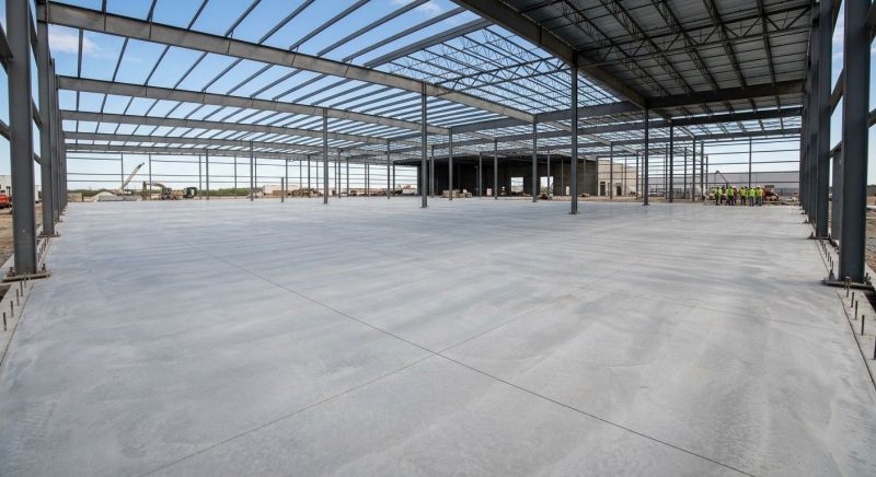 Commercial Slab Installation in Columbus, OH