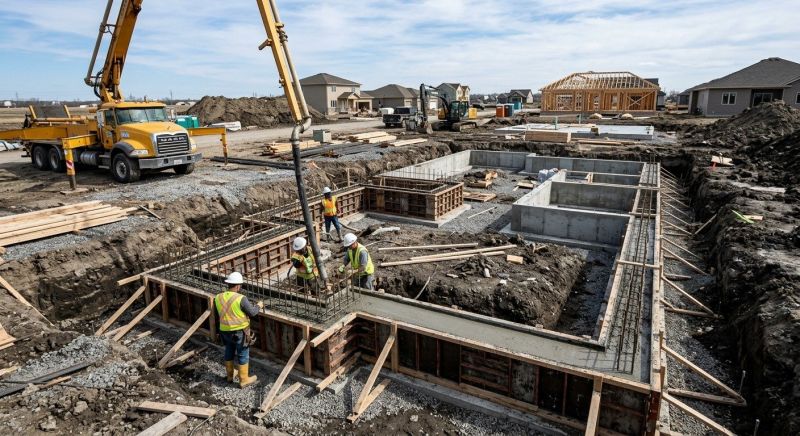 Foundation Construction in Fort Wayne, IN
